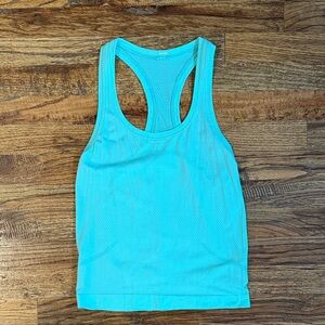 Lululemon Mint Green Racerback Tank Top